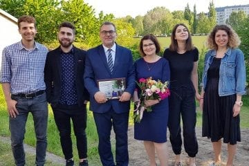 Pastor Jacek og hans familie i Lublin.