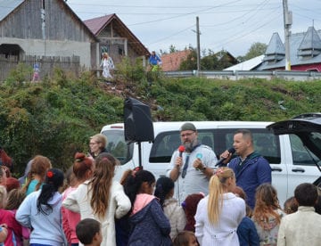 Møte fra bilen i Cont - Romania