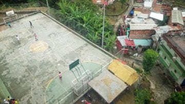 Fotballbane i Medellin