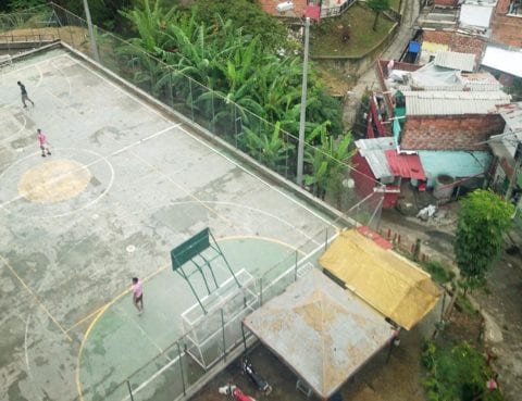 Fotballbane i Medellin