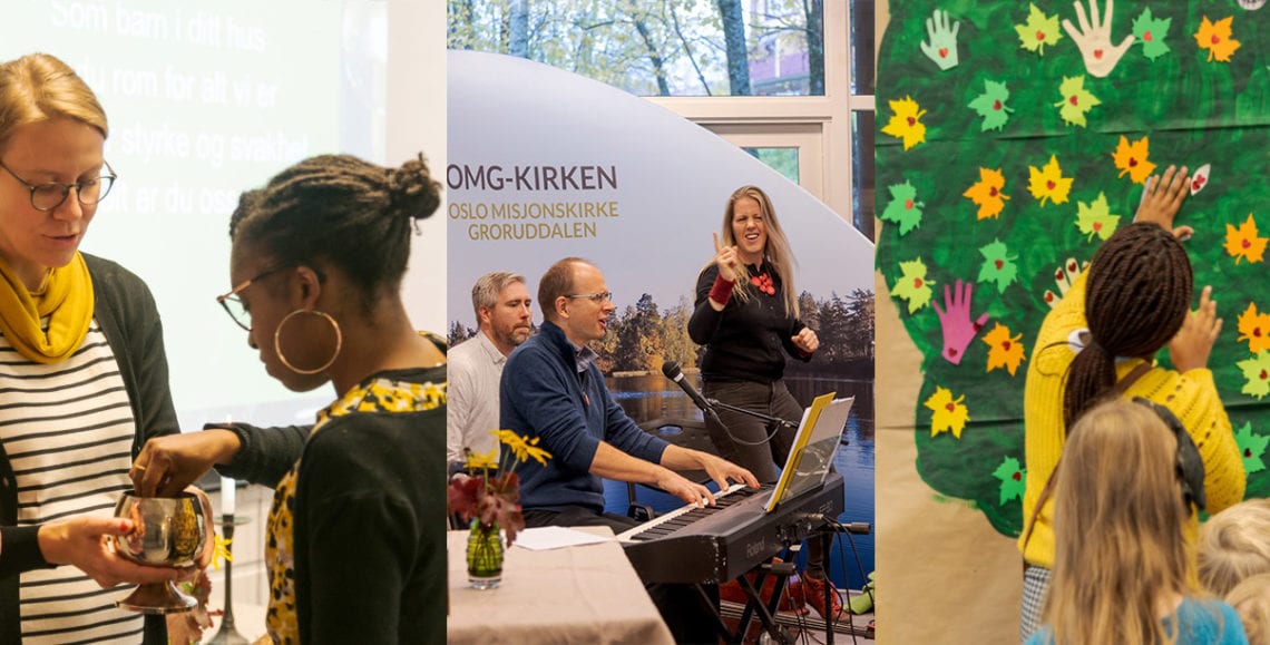 Nattverd, sang og aktivteter i OMG-kirken