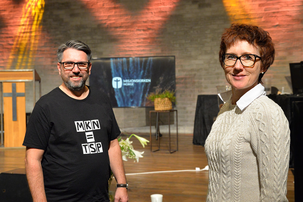 Rita Nottveit og Øivind Haraldseid