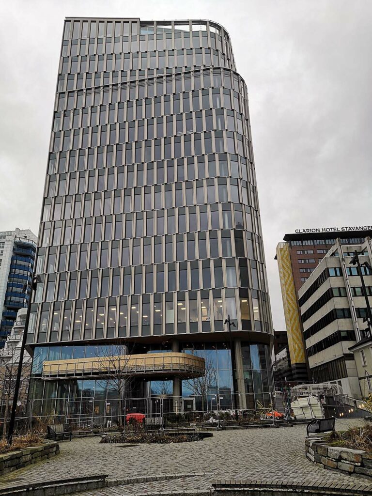 Bilde av høyhuset K8 i Stavanger.